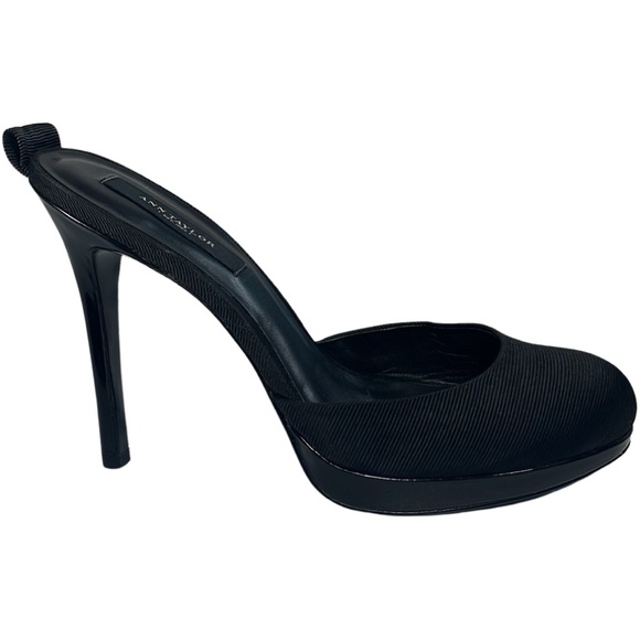 Ann Taylor Satin Bandage Leg Lace Tie Up Ribbon Stilettos Heels Women’s size 7 - Picture 1 of 16